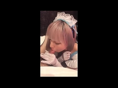 ❤️ Japanese Idol [mayuka], costume babu Perancis, bagian 1, blowjob jeung jerk off jeung lotion ❤ video bangsat di urang